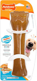 Nylabone Ring Bone Chew Toy for Puppies, Puppy Teething Toys, Puppy Enrichment Toys, Chicken Flavor, X-Small Dogs - Up to 15 lbs, 1 Count