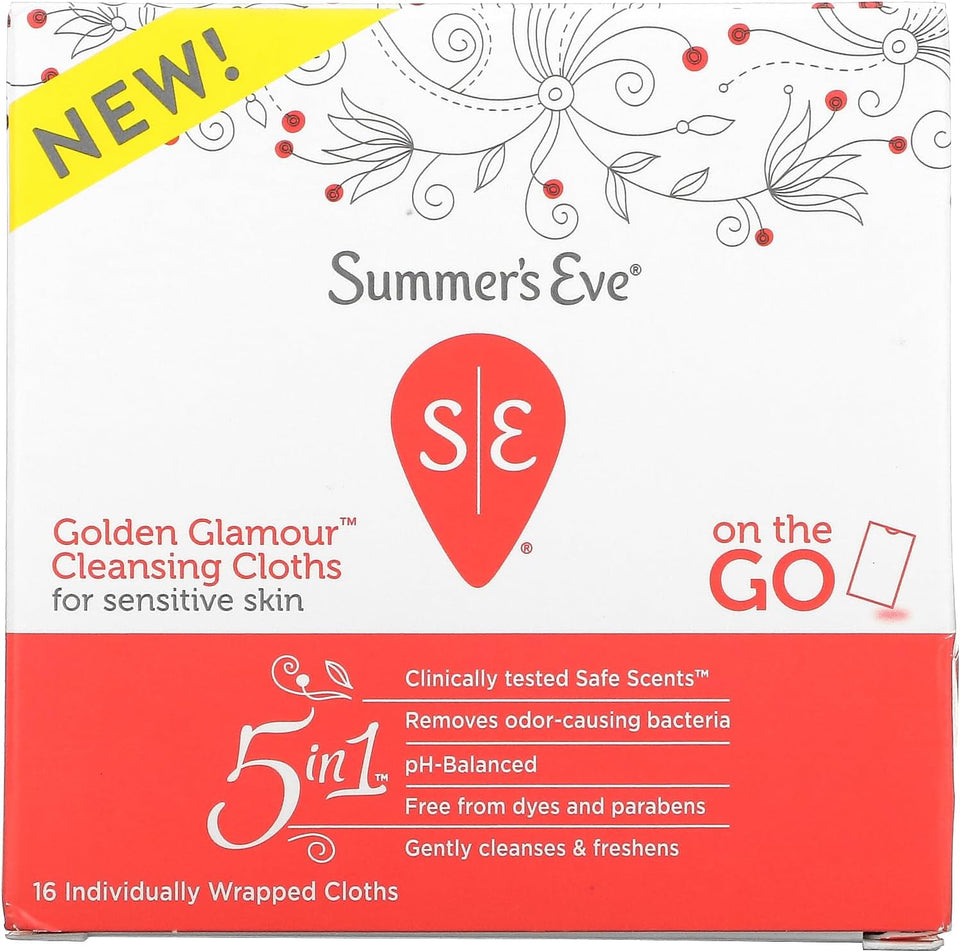 Summer's Eve 12-count Ultimate Odor Protection Daily Feminine Wipes with pH-balanced boric acid formula