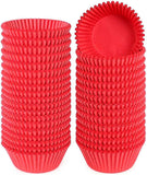 Caperci Standard Natural Cupcake Liners 500 Count, No Smell, Grease-Proof Paper Muffin Liners, Food-grade Baking Cups for Cupcakes, Muffins, Nuts