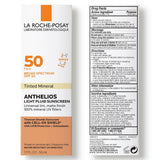 La Roche-Posay Anthelios Ultra-Light Fluid SPF 50, 50ml, Face Sunscreen with Titanium Dioxide, Oil-Free, Matte Finish