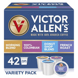 victor-allens-coffee-42-count-k-cup-brewers-morning-blend-100%-colombian-donut-shop-french-roast