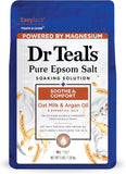 Dr Teal's Epsom Salt Magnesium Soak, Soothe & Comfort with Oat Milk & Argan Oil, 3 lbs