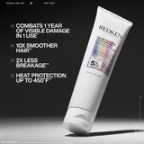 Redken Acidic Bonding Concentrate Leave In Conditioner - For Weak & Damaged Hair, Bond Building & Strengthening Hair Repair Treatment, Smooths & Provides Heat Protection