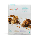 Munchkin lactation cookies help increase milk supply for nursing, breastfeeding, pumping moms, oatmeal, chocolate chip, 6 pack