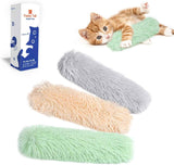 potaroma cat toys pillows 3 pack soft durable crinkle sound catnip interactive indoor kitten kicker