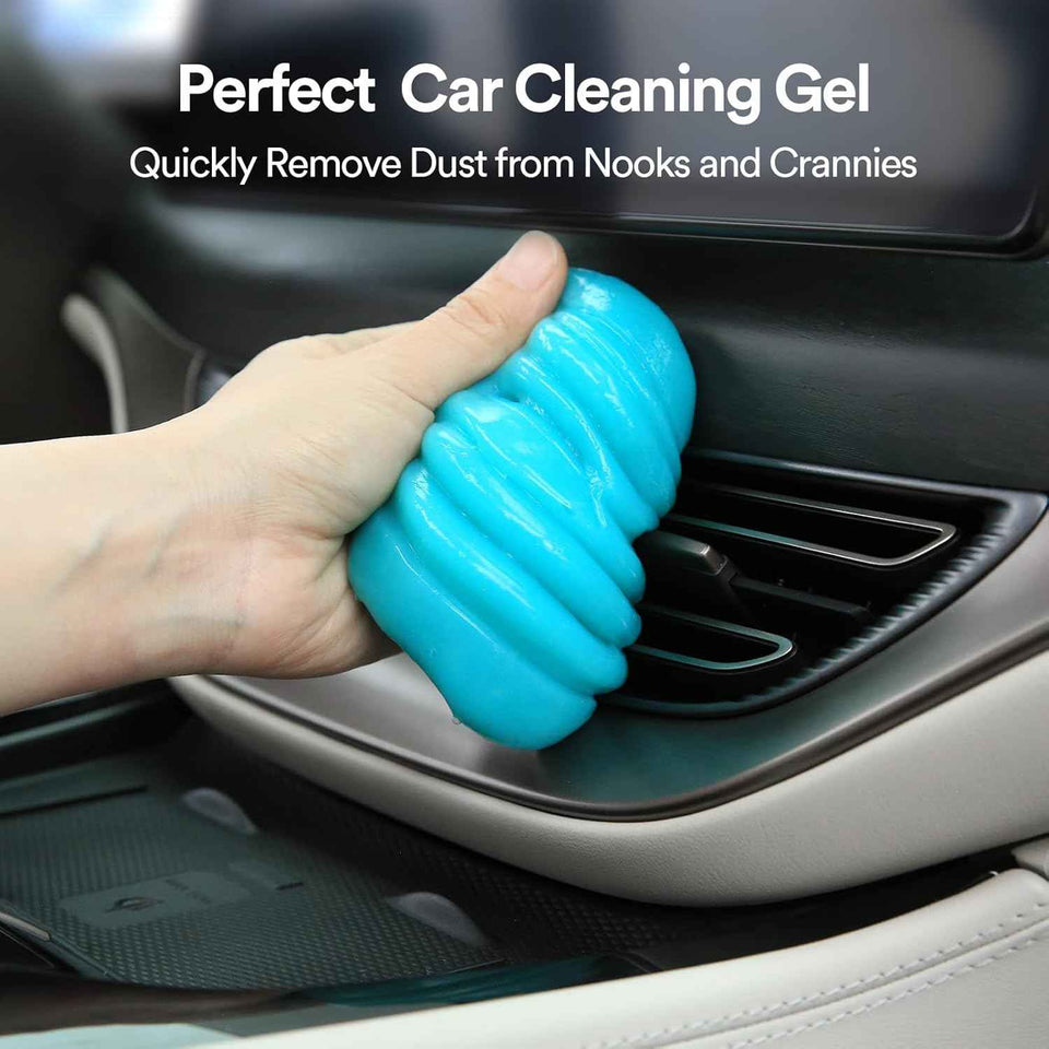 PULIDIKI Car Cleaning Gel Car Clean Putty, Universal Car Interior Cleaner Slime, Perfect Cleaning Kit Supplies, Auto Detailing Tools Car Accessories, Dust Remover Gifts for Men Women