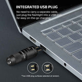 OLIGHT IMINI 2 EDC Rechargeable Keychain Flashlight, 50 Lumens Compact and Portable Mini LED Keyring Lights with Built-in Battery Ideal for Everyday Carry and Emergencies (Black)