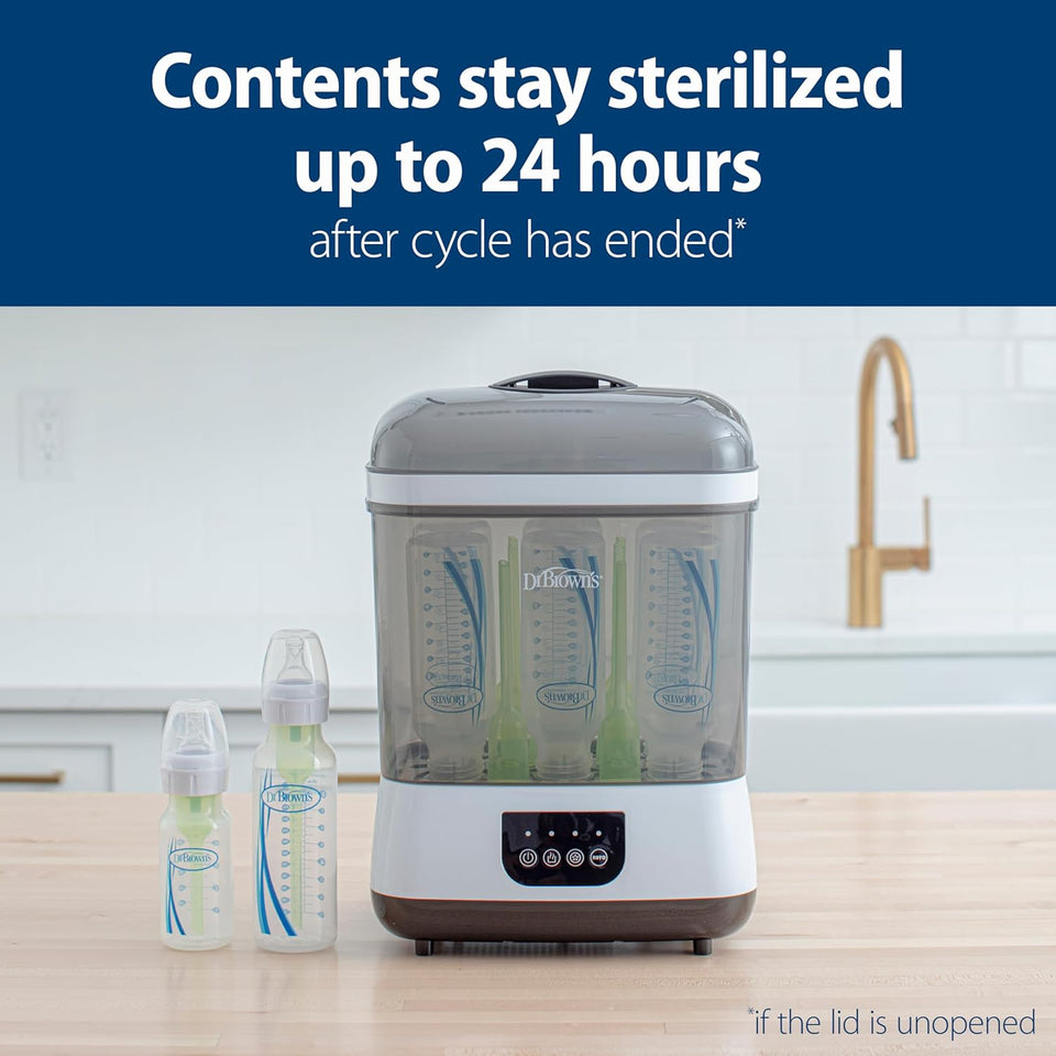 Dr. Brown's All-in-One Sterilizer and Dryer for Baby Bottles, Parts and Other Newborn Essentials