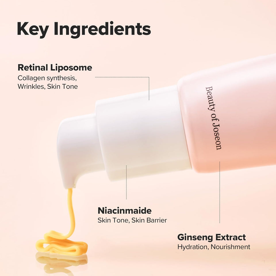 Beauty of Joseon Revive Eye Serum with Niacinamide and Retinol for Puffy Eyes, Fine Lines, and Dark Circles, Korean Skincare, 30ml, 1 fl.oz