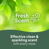 clorox disinfecting cleaning wipes variety pack, 75 count, 3 pack, crisp lemon and fresh scent