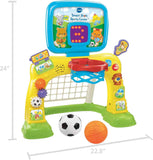 vtech smart shots sports center yellow frustration free packaging toddler learning toy
