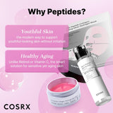 cosrx 6x peptide collagen booster toner serum for all skin types with copper peptides, niacinamide, and hyaluronic acid, 150ml