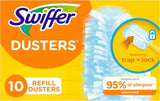 Swiffer TRAP + LOCK Dusters Refills, 10-count, Allergen-Grabbing Dusting