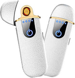 Dragon Smart USB Rechargeable Mini Electric Lighter - Touch Ignition, Windproof, Flameless Plasma Lighter with Battery Indicator