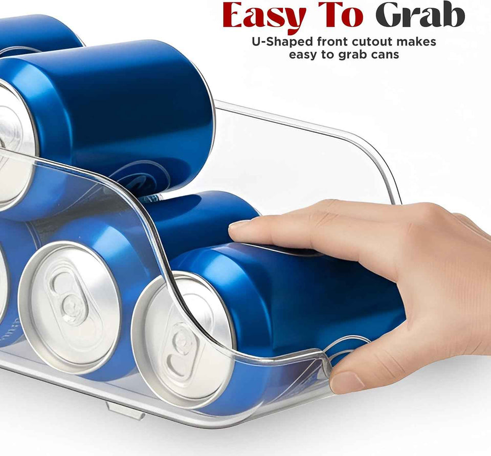 Utopia Kitchen Soda Can Organizer and Dispenser - Durable Can Storage for Fridge & Pantry Organization