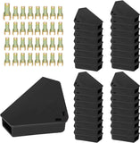 Anblak Mouse Station with Keys Black 6 Pack, Key Required Mouse Stations, Mice Stations, Keeps Children and Pets Safe Indoor & Outdoor