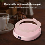 Coffee Mug Warmer & You are Awesome Mug Set, Electric Cup Warmer for Desk, Beverage Warmer with 4 Temperature Setting, 8-Hours Auto Shut Off