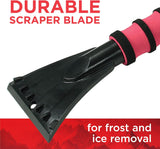 mallory 532 26 inch snow brush with ice scraper for cars trucks suvs and more