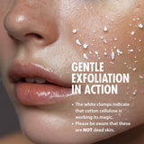 Ebanel exfoliating face scrub peeling gel with centella hyaluronic acid vitamin c & e for brightening moisturizing cleanser