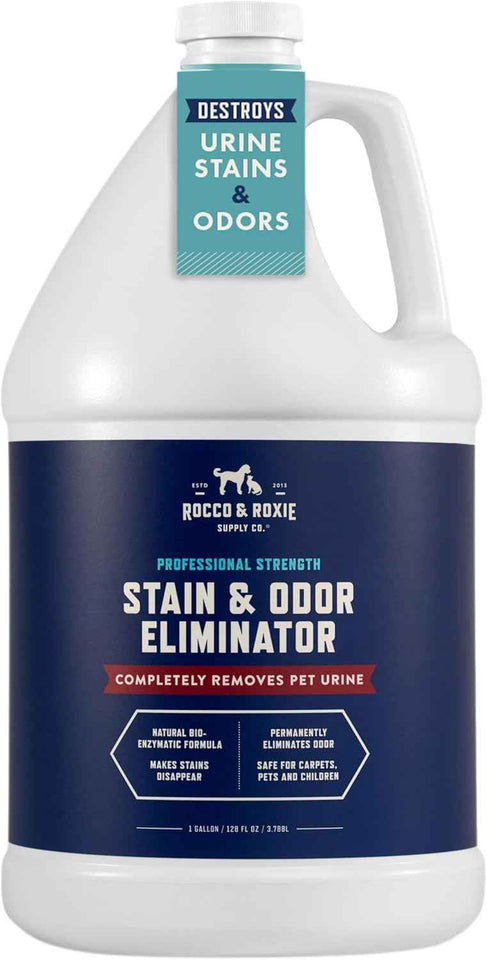 Rocco & Roxie 32oz Enzyme Pet Odor Eliminator for Home and Carpet Stain Remover