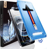 MAGIC JOHN 2 Pack for iPhone 17 Pro Max 6.9 inch Tempered Glass Screen Protector, Auto Dust-Elimination, Bubble Free, HD Clear, Easy Installation