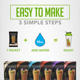 Chike High Protein Iced Coffee 20g Protein Keto Friendly Gluten Free Single Serve Packets 6 Count Espresso