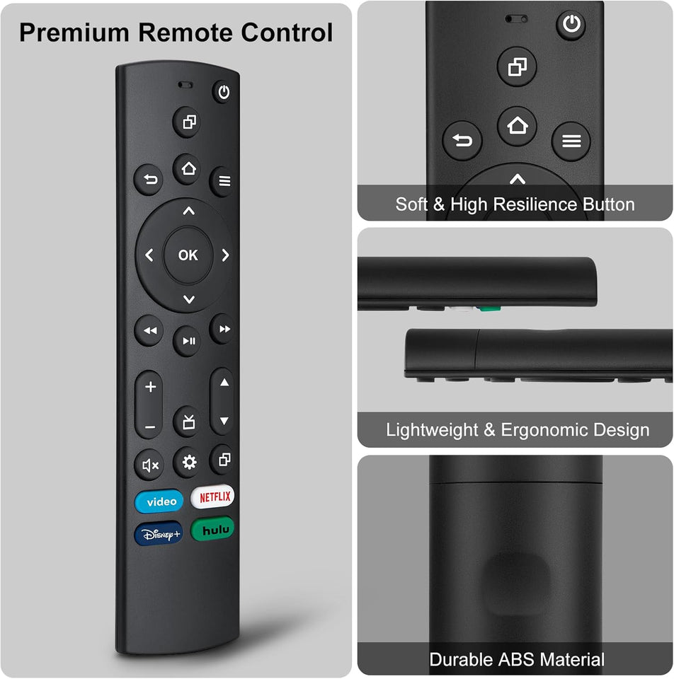 Replacement-Remote for All Insignia-Toshiba-Pioneer-Fire-Smart-TVs