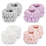 dorbetar microfiber wrist towels for washing face, soft coral fleece, breathable, fast drying