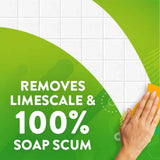 Scrubbing Bubbles Mega Bathroom and Shower Cleaner Spray, Foaming Action Removes Limescale and Soap Scum, Rainshower Scent, 32oz
