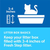 Fresh Step Advanced Clumping Litter with Febreze and Gain Scent, 37 lbs, 2 x 18.5 lb Box, Odor Control