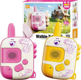 Walkie Talkies Toys for Girls:Unicorn Toys 2 Pack Birthday Gifts for 3 4 5-7 8 Year Old Girls Toy for 4 5 6 7 8-10 Year Old Camping Outdoor Games,Christmas Stocking Stuffers for Girls Kids