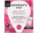 Summer's Eve 12-count Ultimate Odor Protection Daily Feminine Wipes with pH-balanced boric acid formula