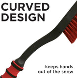 mallory 532 26 inch snow brush with ice scraper for cars trucks suvs and more