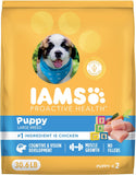 iams proactive health large breed puppy food with real chicken 30.6 lb bag for balanced growth and development