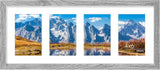 Vittanly 11x14 Collage Picture Frame, Displays 5Pcs 4x6 Pictures with Mat or 1Pcs 11x14 without Mat for Wall Mounting, Picture Frames Collage Wall Decor in Black, 1 Pack