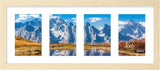 Vittanly 11x14 Collage Picture Frame, Displays 5Pcs 4x6 Pictures with Mat or 1Pcs 11x14 without Mat for Wall Mounting, Picture Frames Collage Wall Decor in Black, 1 Pack