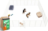 fxw homeplus unleashed 24 inch 6 panels dog pen black patented