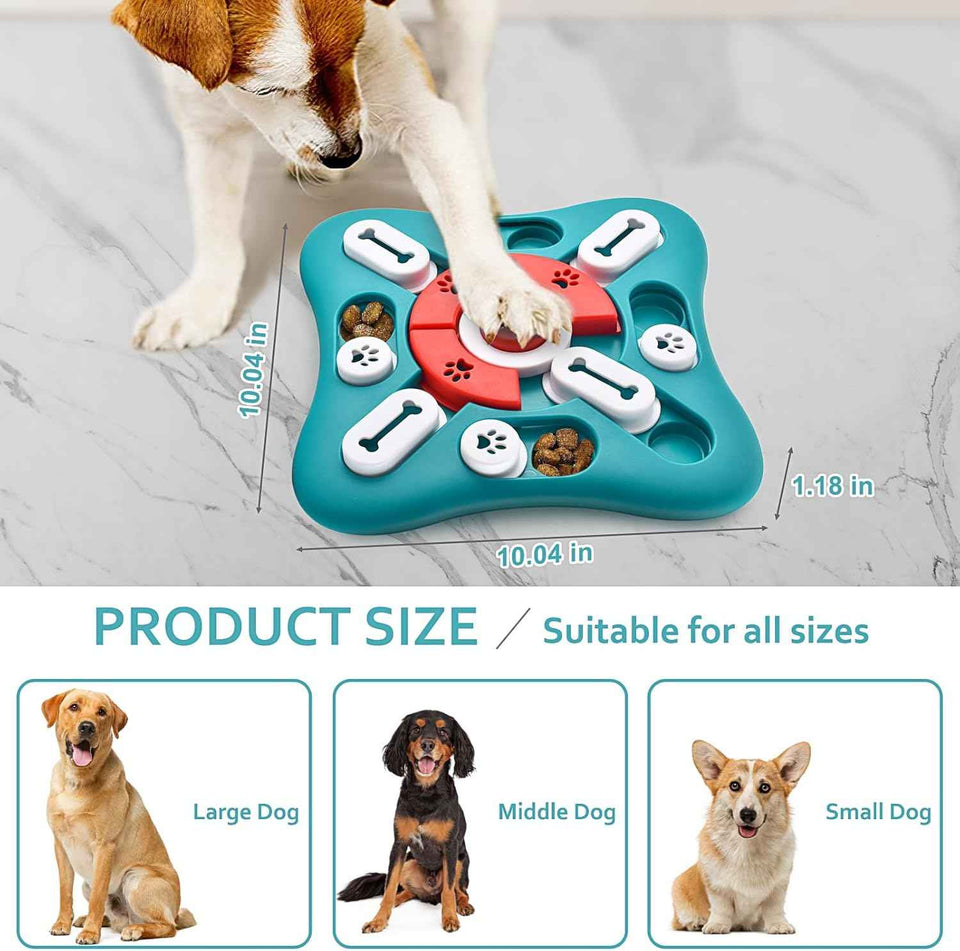 Dog Puzzle Toys - Interactive IQ Training Toys for Puppies, Cats, Dogs
