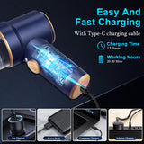 KMM 9000Pa handheld car vacuum cleaner with LED light and multi-nozzles for car home office pet