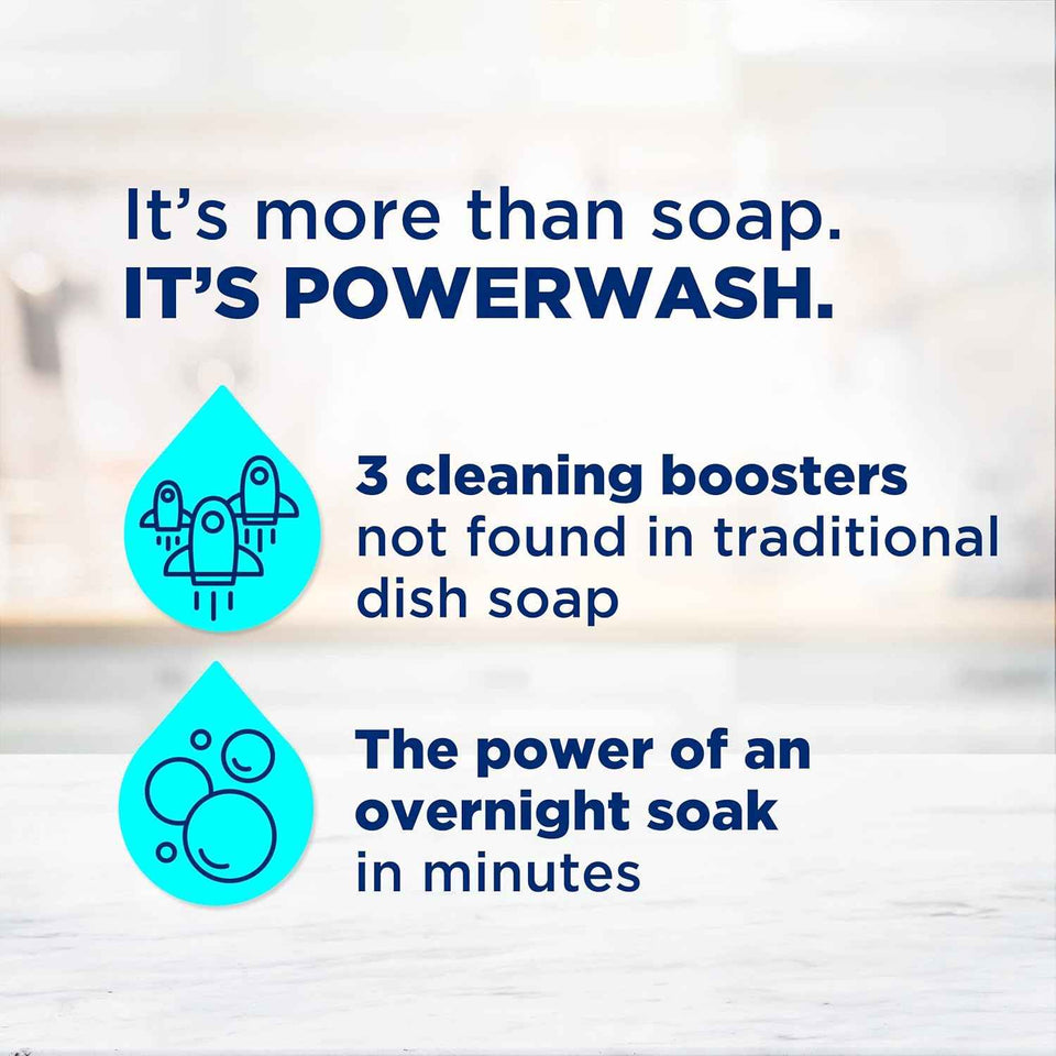 dawn powerwash original liquid dish soap starter kit and 3 refills 64 fl oz total