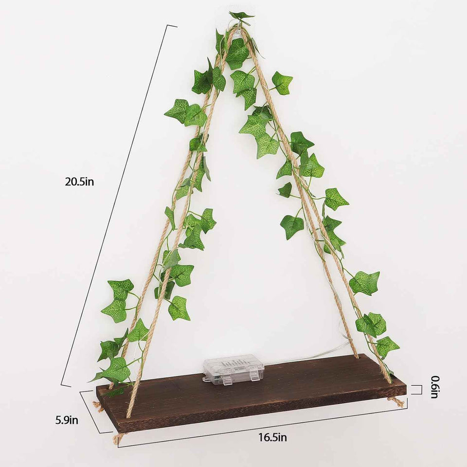 boho-floating-shelves-with-artificial-ivy-led-string-light-set-of-2