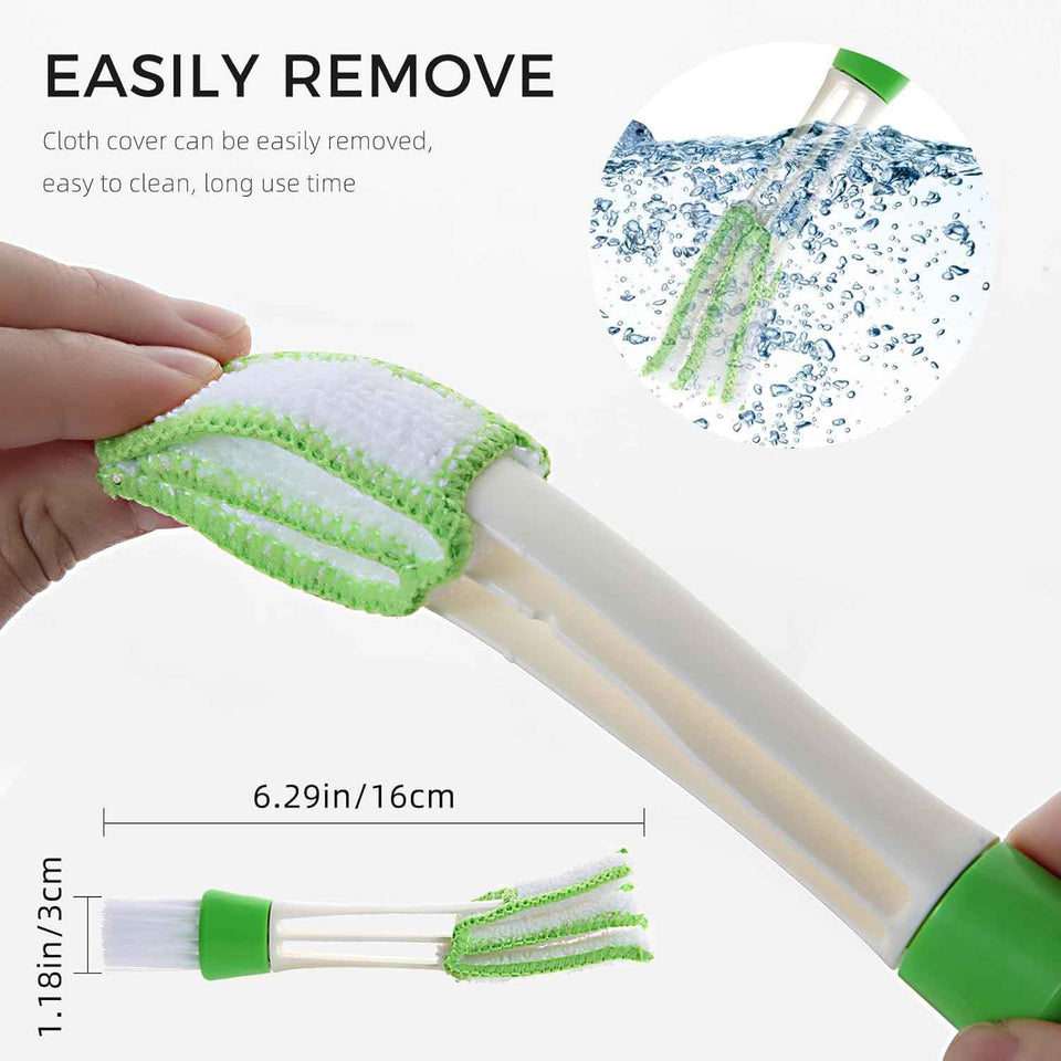 4Pcs Window Venetian Blind Cleaner Duster Tool Set for Home Office