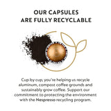 Nespresso Vertuo Melozio Decaffeinato 30-count medium roast coffee pods, 7.8 oz brew, recyclable