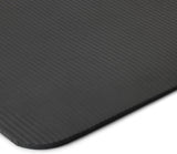 1/2 Inch Extra Thick Exercise Yoga Mat with Carrying Strap, Cushioned Support, for Fitness and Gym Workouts
