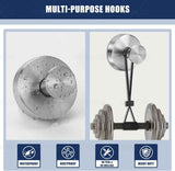 Stainless Steel Suction Cup Hooks for Bathroom, Kitchen, and Glass - 4-Piece No Drill Towel Hooks Set