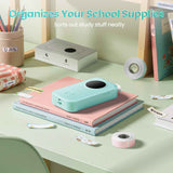 phomemo d30 portable bluetooth mini label printer machine with smartphone app
