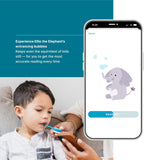 Kinsa Smart,Fever, Digital Medical Baby, Kid and Adult Termometro - Accurate, Fast, FDA Cleared Thermometer for Oral, Armpit or Rectal Temperature Reading - QuickCare