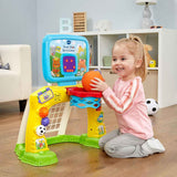 vtech smart shots sports center yellow frustration free packaging toddler learning toy