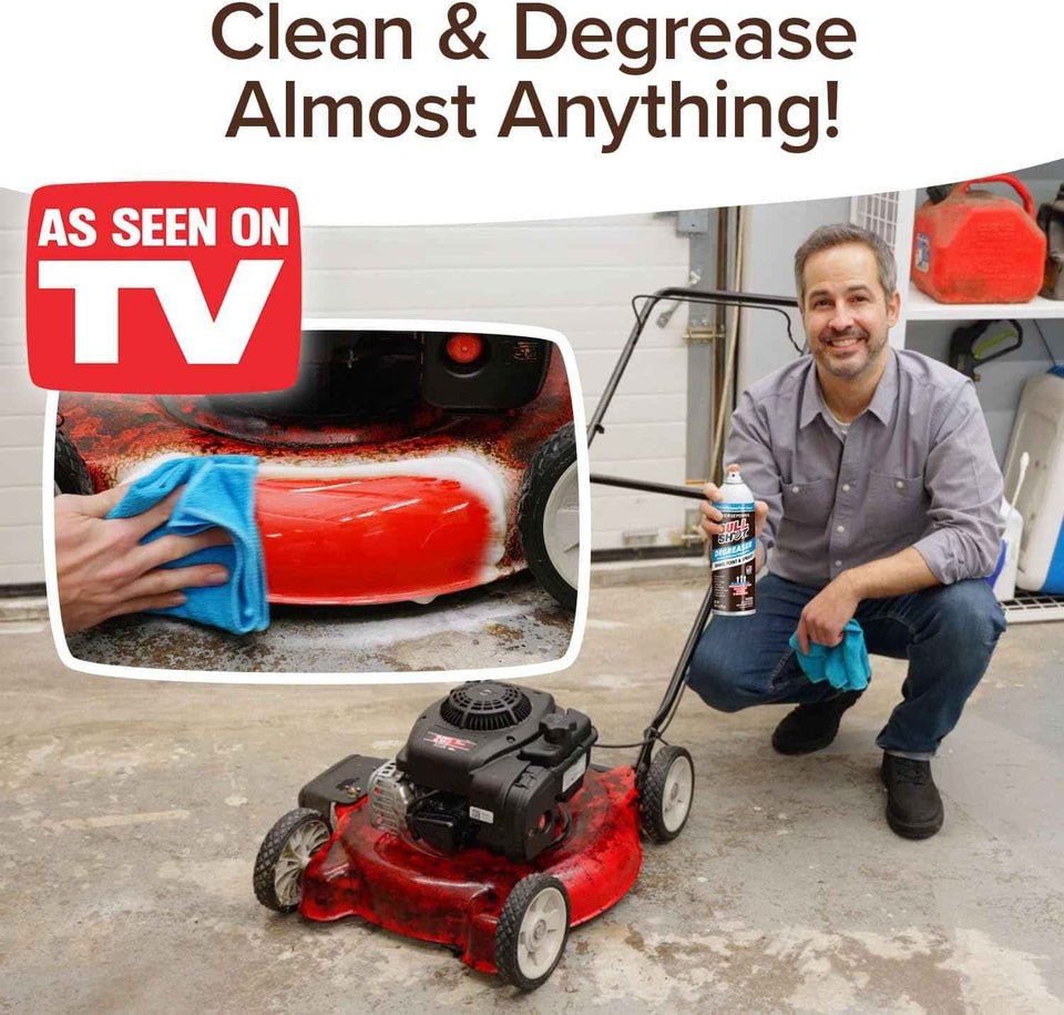 Bull Shot Degreaser Pro: Powerful, Foaming Degreaser and Grime Remover for Heavy-Duty Cleaning