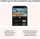 Google Nest Cam Indoor (Wired, 3rd Gen) - Security Camera with 2K Video and Gemini, Night Vision, 2-Way Audio, Works with Google Home - 2025 Model - Hazel